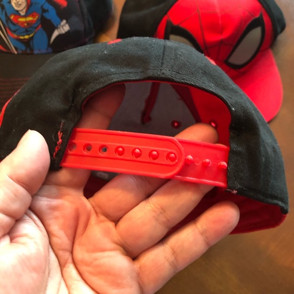 Star Wars Kids, Superman, Spider-Man Superhero Caps - bundle of three - Picture 3 of 10